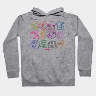 Funny Faces Hoodie